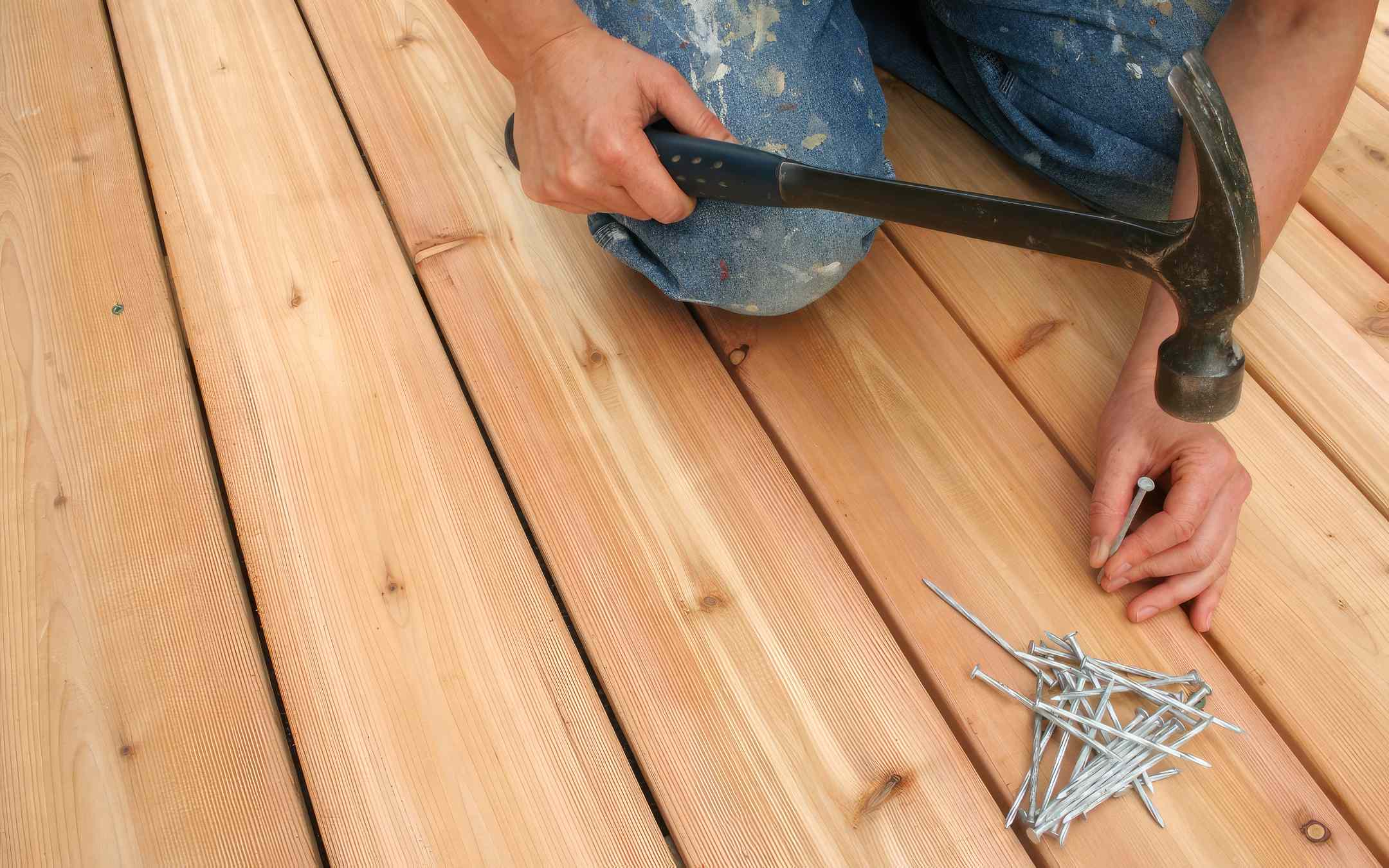 Fix or replace damaged decks
